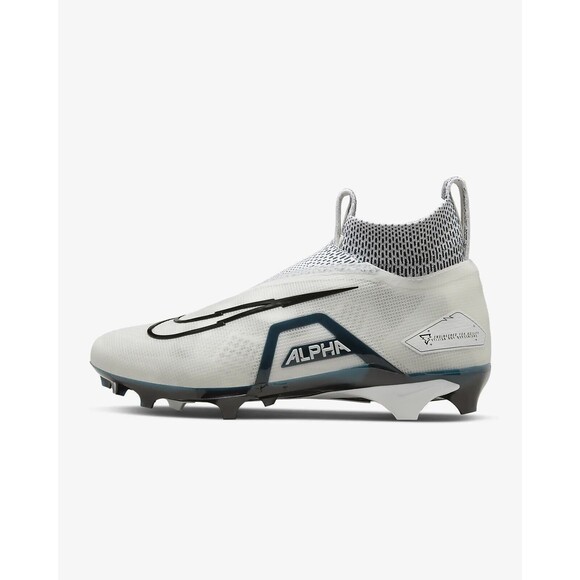 New Nike Alpha Menace Elite 3 White Black College Navy CT6648-102 Men's Sz 9 - Picture 2 of 11